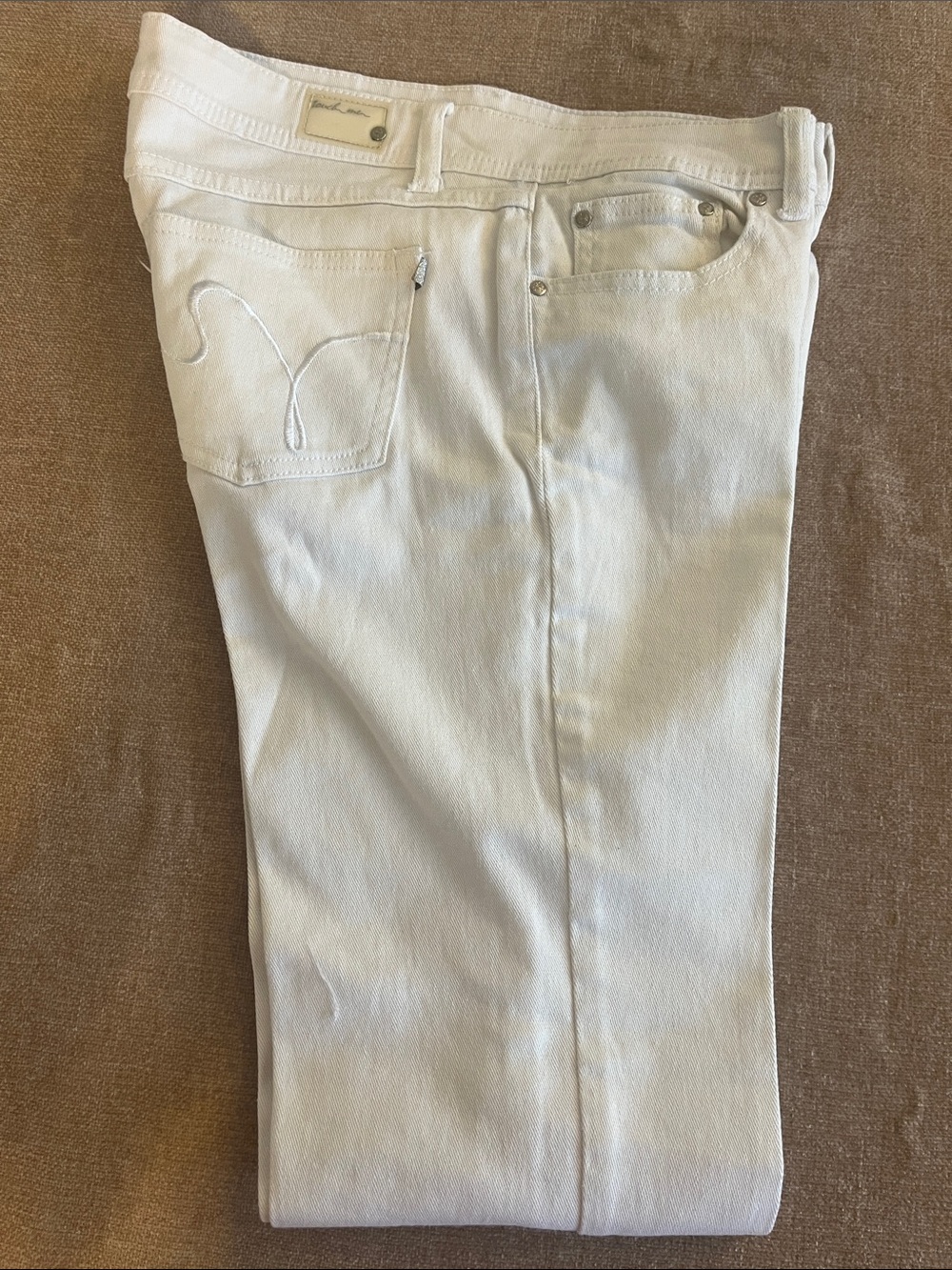 Touch Me White Jeans  size 9/10